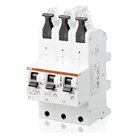 abb S751 3 E25 interruptor automático 25 amperios industrial