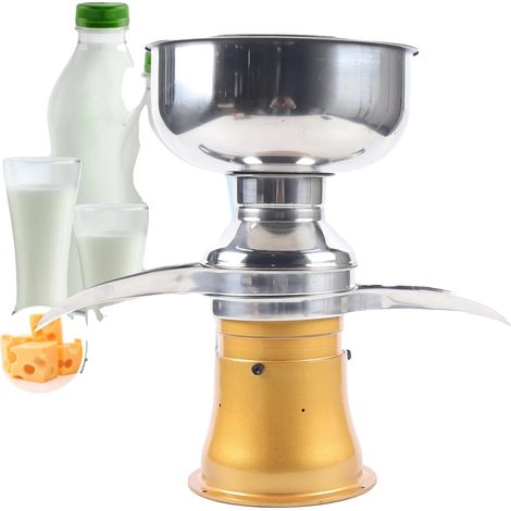 Sahnesepartor, 50L/h Kapazität, Edelstahlkonstruktion, Gelb (1/2)