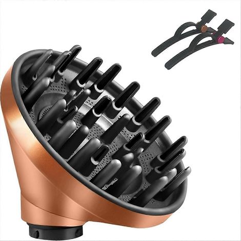 Haarglätter-Diffusor, umwandelbare Lockendüse, Haartrockner-Stylingaufsatz, professionelle Diffusorspitze, Föhn- und Wellenadapter, austauschbares Teil, für den Heim- und Salongebrauch. (1/5)