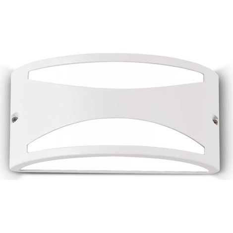 Ideal Lux Rex-3 - Applique murale d'extérieur à 1 ampoule blanche IP44, E27 (1/2)