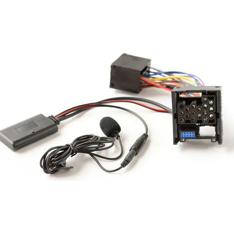 Adaptateur Bluetooth - 10 Broches - Pour BMW E46 - Microphone Intégré - Câble Auxiliaire - 1 Pièce (1/5)