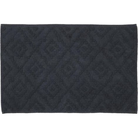 Sealskin Aztec Badmat 60x90 cm Katoen Donkergrijs