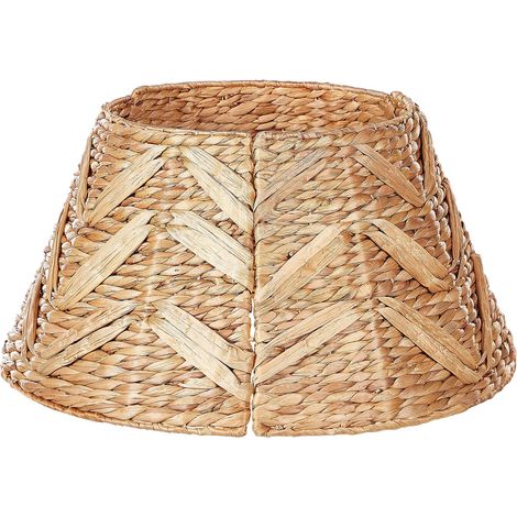 Christmas Tree Collar SAPIN Water Hyacinth Natural 50 cm