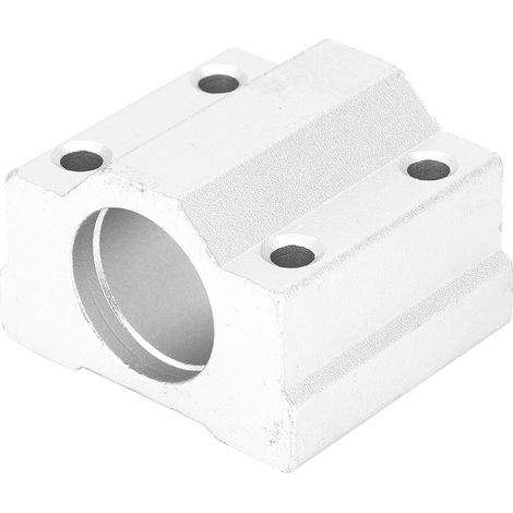 Satz mit 2 SCS10UU Linearführungen mit 10-mm-Flansch, Kugelgleitlager für Linearbewegung (1/5)