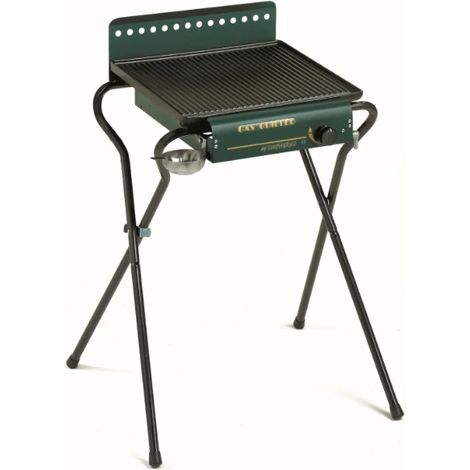 Ompagrill Barbecue a Gas Pieghevole GAS4043GHIV Green Line Verde e Nero (1/4)