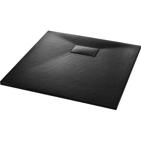 Maison Exclusive - Plato de ducha SMC negro 90x90 cm (1/5)