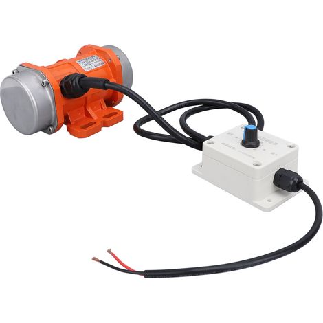 Moteur de vibration sans balais 24V DC 4000 tr/min compact électrique vibreur béton étanche IP65 vitesse réglable 60W (1/5)