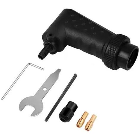 Fixation de convertisseur à 90 degrés pour accessoires d'outils Dremel outils rotatifs adaptés pour Dremel 275 4000 3000 8200 (1/5)