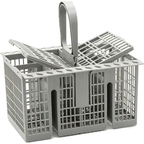 cesta para cubiertos, compatible con lavavajillas Hotpoint, Whirlpool e Indesit, resistente al calor, 21x16x22 cm, apta para lavavajillas. (1/5)
