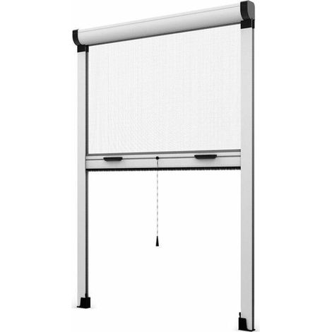 Zanzariera universale a rullo verticale con finitura bianca Stop Inset - 120x170 cm