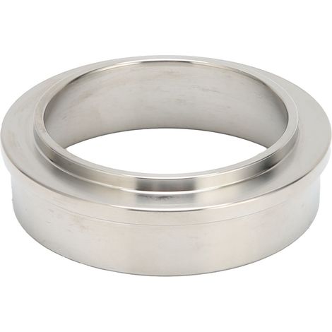 Anneau doseur de 51 mm en acier inoxydable, accessoire universel pour entonnoir doseur de café en poudre (1/5)