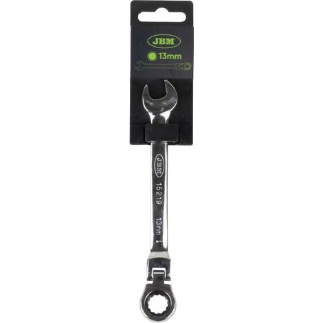 Chiave a cricchetto combinata jbm combination ratchet wrench 5 gradi 30 cm