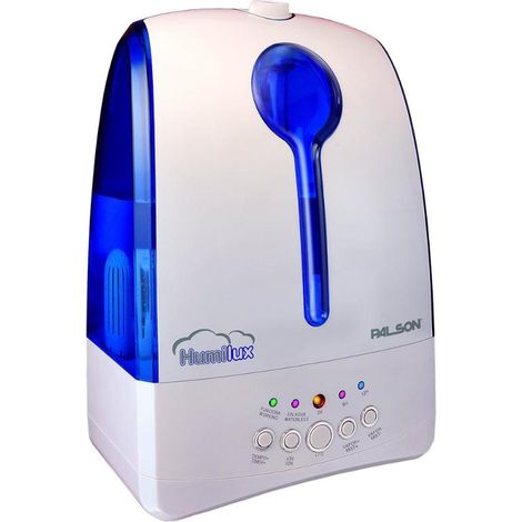 PALSON humidificador ionico 5,5l humilux , Humidificador iónico 5,5 litros HumiluxTecnología ultrasonidos que genera vapor fríoInoizadorDepósito de 5,8 litrosFiltro (1/4)
