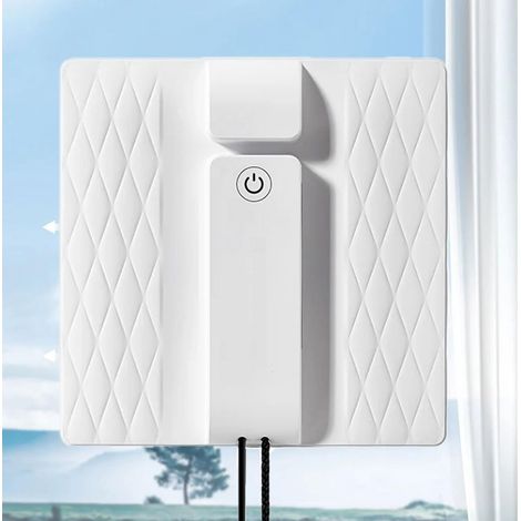 CCYKXARobot nettoyeur de vitres électrique, 2600Pa, lave-vitre robotisé Pulvérisation d'eau, télécommande, 3 modes de nettoyage, protection for fenêtres (1/5)