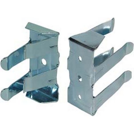 50PZ GANCIO PER APPLICAZIONE ZOCCOLO CUCINE - mm.30x55h.