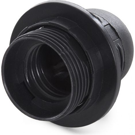 Portalampada E27 Nero (1/3)