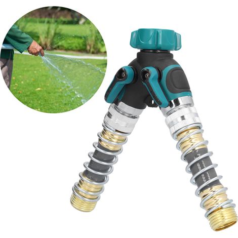 Raccord de tuyau d'arrosage en Y G3/4 pour l'irrigation de jardin, pelouse et serre (1/5)