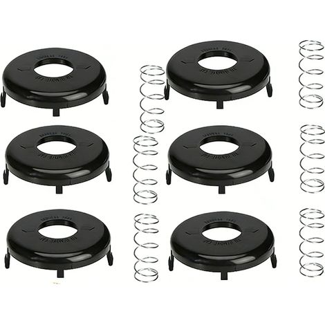 Set di 6 copri bobina per decespugliatore, copri bobina per Toro 88175, 73-8200 e 73-8220, molla e tappo (1/5)
