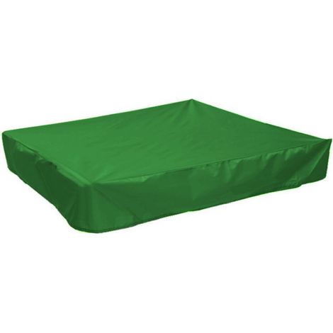 Housse Bac à Sable - 125 x 125 x 20 cm - Tissu Oxford 210D Imperméable - Protection Jardin Extérieur Intérieur - 1 Pièce (1/5)