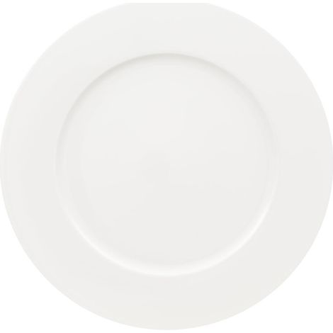 Villeroy & Boch White Pearl Piatto Segnaposto/Gour.30 cm, Porcellana Bone China, Multicolore, 35x35x2 cm