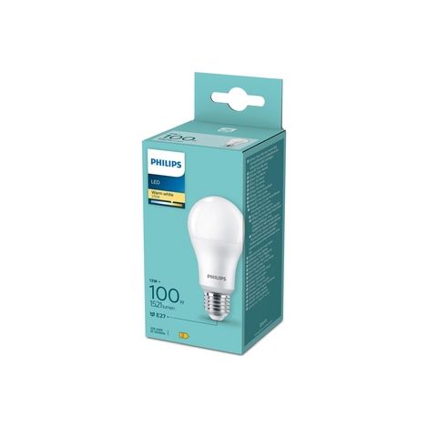 Ampoule LED A60 E27 13W 2700K chaud 1521lm FR ND 1PF/6 DISC Philips Lighting