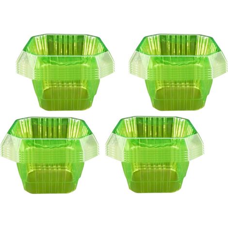Colliers protection plantes – Anti-limaces – Circulaires – Résistants UV – Guidage racines – Sans outils – Pour salades, semis, fleurs – Potager – Durable – Écologique (1/3)