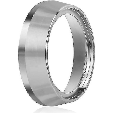 Espresso-Dosiertrichter 51 mm, Edelstahl-Kaffeedosierring, kompatibel mit allen Espresso P 51 mm (1/4)
