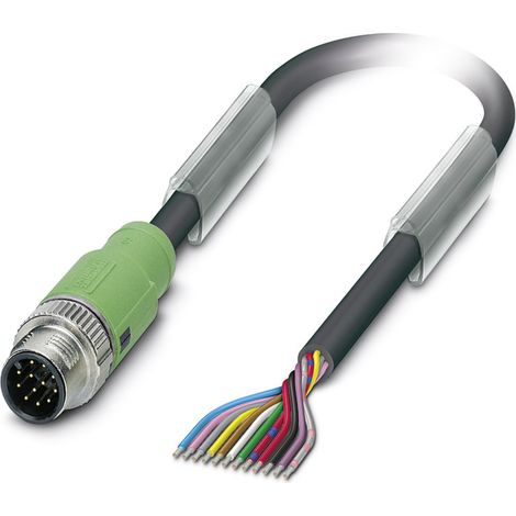 Phoenix Contact 1554775 Sensor-/Aktor-Steckverbinder, konfektioniert M12 Stecker, gerade 1.50 m Polz