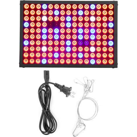 1200-W-LED-Pflanzenlampe, Vollspektrum für den Indoor-Anbau, Gewächshaus und Garten, 110–240 V (1/5)