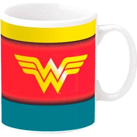 Taza de Mujer Maravilla de 325 ml Taza de caf de cer mica para fans