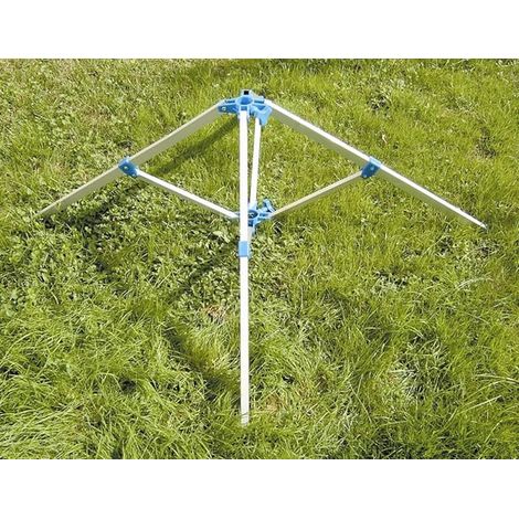 BASE IN ALLUMINIO PER STENDI OPEN STENDIBIANCHERIA DA GIARDINO