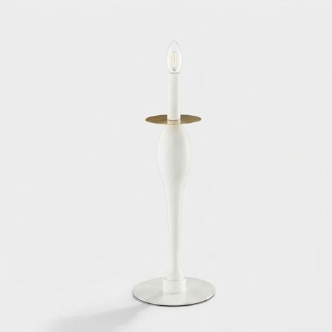 Tischlampe aus Metall im modernen Design Armstrong - Weiß (1/2)
