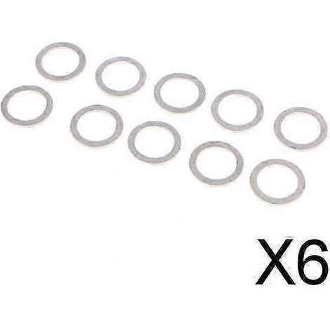 4-6er-Packung mit 10 Stück Metall-Ölablassschrauben-Dichtungsringen für Kia Silver Highway
