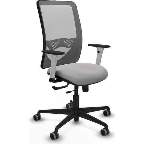 Chaise de bureau piqueras y crespo Zulema blanc soutien lombaire (1/2)