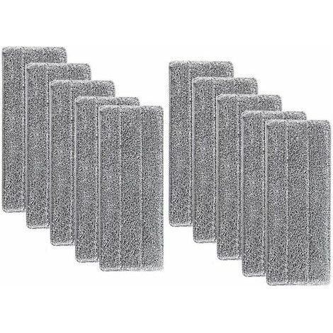 Super Absorbent Mop Head Refills - Washable Microfiber Household Mop Head Cleaning Pad Microfiber Washable Cleaning Mop (10pcs) (1/5)