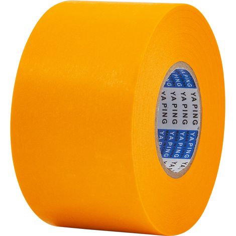 Rollen Abdeckband, 50 mm x 50 m, Abdeckband, Rolle abnehmbares Abdeckband zum Malen, Lackieren