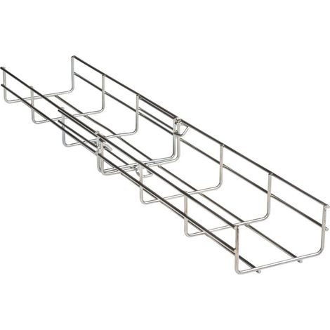 Chemin de câble fil MTC 30x50mm – Longueur 3m – Pour installations électriques en intérieur – Goulotte et plastron électrique – Niedax