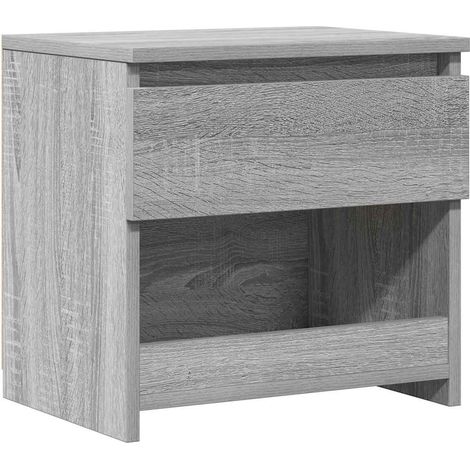 Maison Exclusive - Nachttisch Grau Sonoma 40x30x39 cm Holzwerksto