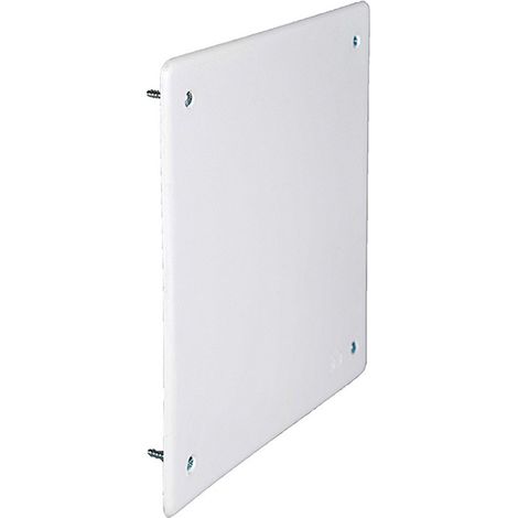 Tapa rectangular para caja 160x100mm con tornillos solera 63t (1/2)