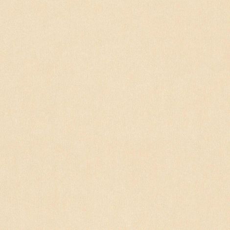 Papier peint uni beige sable Tapisserie intissée effet textile pour bureau Papier peint monochrome moderne idéal pour couloir (1/4)