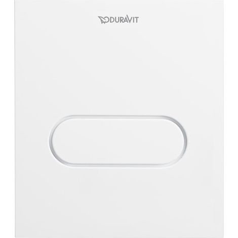 Plaque de déclenchement DURASYSTEM A1 130x150mm pour urinoir, plastique blanc
