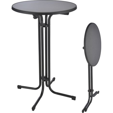 Stehtisch Ø 70 cm anthrazit