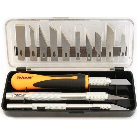 KIT SET 16 TAGLIERINI TAGLIERINO COLTELLO TAGLIA BALSA LAMA LAME TAGLIO 945 HOT