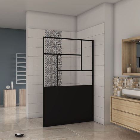 paroi de douche 120x200cm  modèle WBPR paroi à l'italienne