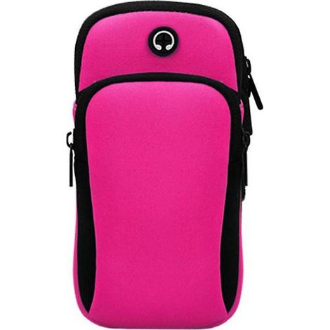 Pochette de poignet portable pour sports de plein air avec porte-téléphone et sac portefeuille (1/3)