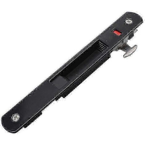 Serrure pour porte coulissante 2025 - Quincaillerie de verrouillage pour porte coulissante simple en acier inoxydable pour usage domestique (dorée) (1/5)