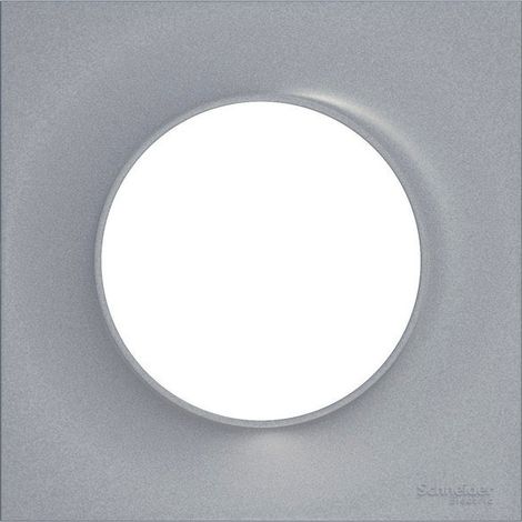Piastra Singola Odace Styl, Alluminio SCHNEIDER ELECTRIC