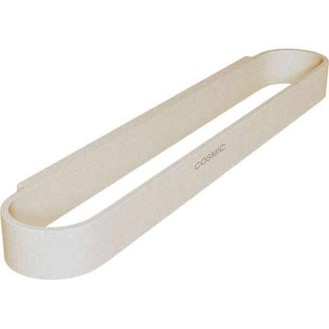 COSMIC Towel rail, 40cm, Wall Mounted, White, Compatible with ALIFE Collection