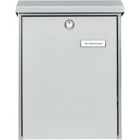 BURG-WÄCHTER Boîte aux lettres Oslo 3767 NI H.400mm L.300mm P.110mm VA DIN C4 - OSLO 3767 NI