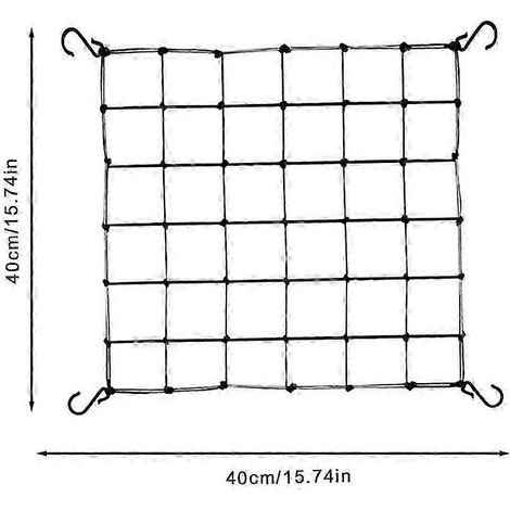 Filet de treillis de jardin de 60 cm, filet de support robuste pour concombres et plantes grimpantes (1/4)